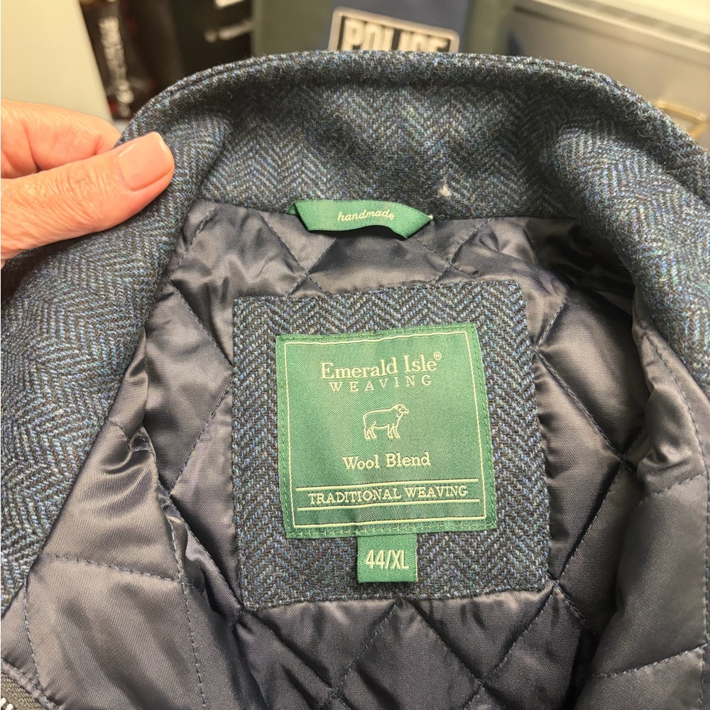 Men's Blue Jacket - Picture 4 of 9